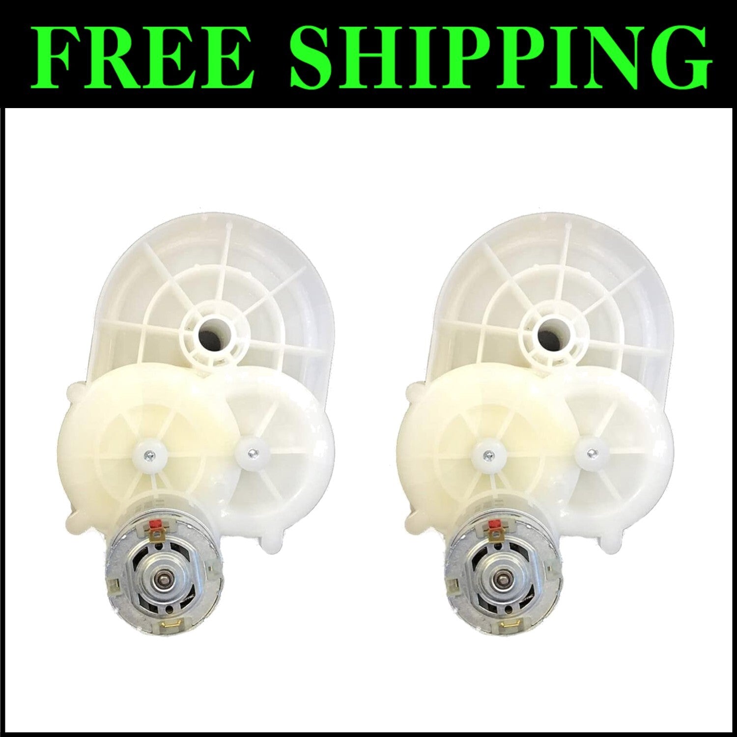 12V Replacement Motor Gearbox Kit for John Deere Gator & Polaris RZR Vehicles