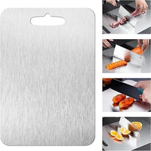Load image into Gallery viewer, Premium 100% Pure Titanium Cutting Board - 18x12" Hygienic Kitchen Essential
