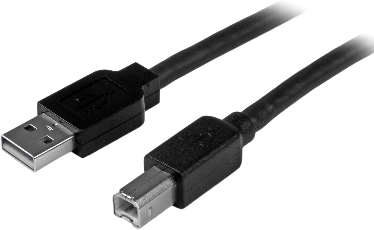 Durable 50ft USB 2.0 Printer Cable - Active Circuit for Reliable Connection