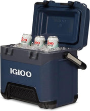 Load image into Gallery viewer, Rugged Blue 25QT Hard Cooler - Durable Insulation for Camping &amp; Outdoor Fun