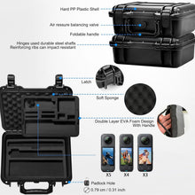Load image into Gallery viewer, Lightweight Waterproof Case for Insta360 Cameras &amp; Accessories - Easy Storage