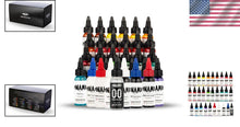 Load image into Gallery viewer, Dynamic 30-Color Tattoo Ink Set - 1oz Pre-Dispersed Professional Quality