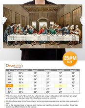 Load image into Gallery viewer, Leonardo da Vinci's The Last Supper Canvas - 32x18 Giclee Print for Home Styling