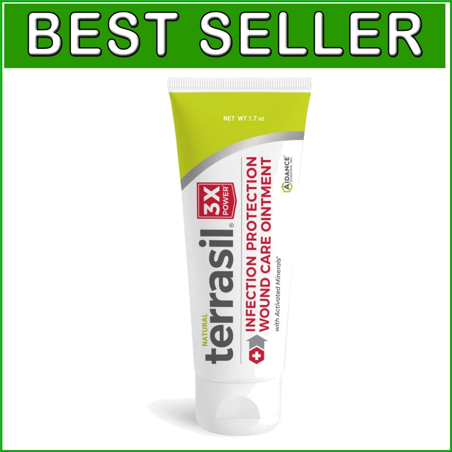 Sterile 3X Wound Care Ointment - Natural Healing for Cuts, Scrapes & Ulcers