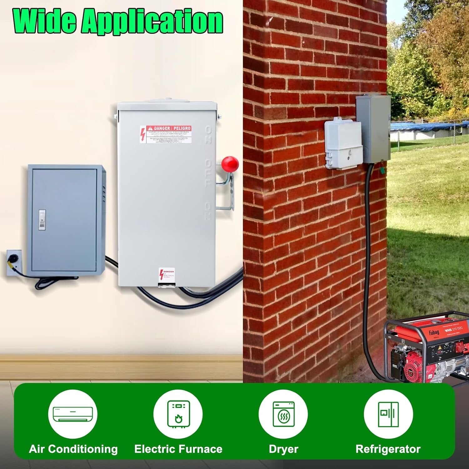 Reliable 100A Rotary Transfer Switch - NEMA 3R Compliant for Safety Assurance