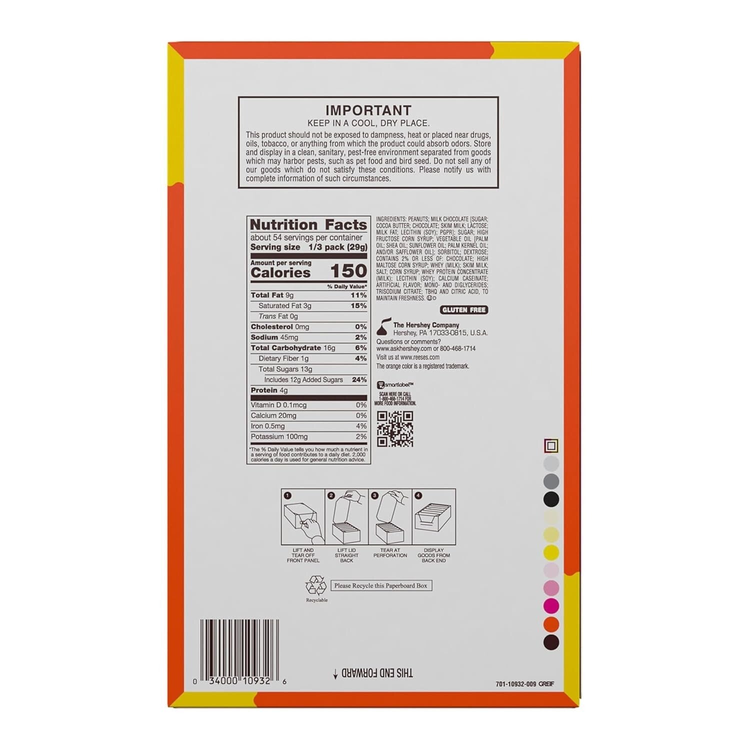 Individually Wrapped NUTRAGEOUS Peanut Butter Caramel Bars - 3.1 oz, 18 Pack