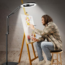 Load image into Gallery viewer, Versatile 10” Ring Light with Overhead Mount - Ideal for Photo &amp; Video Recording