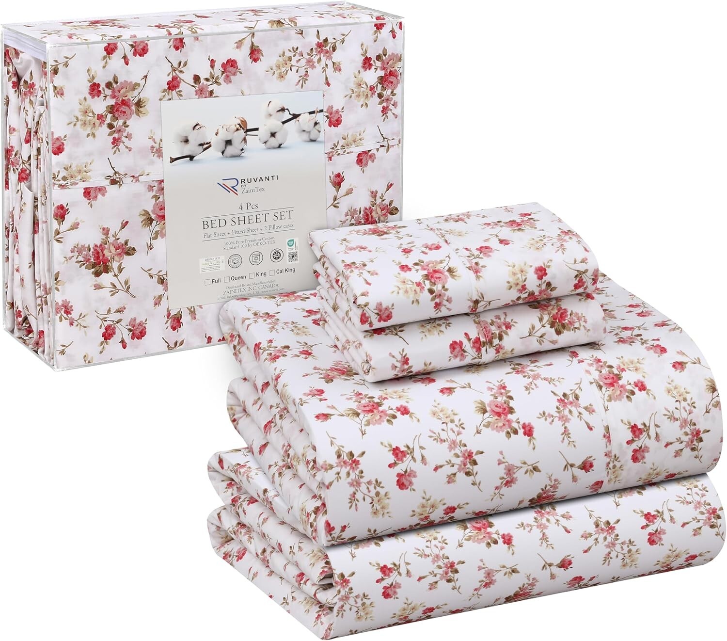 Luxury Hotel Standard California King Sheet Set - Deep Pocket & Breathable