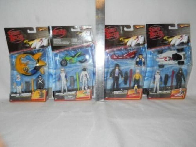Speed Racer Collector’s Edition Action Figures - 2-Packs with Iconic Characters