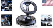 Load image into Gallery viewer, Stable Car Phone Mount: 78lbs Suction &amp; Rotatable Design for All Smartphones
