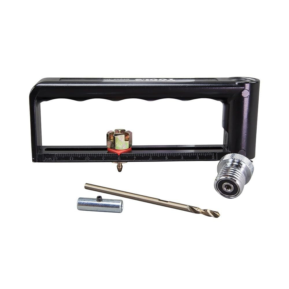 Precision 2-12 Inch Hole Cutter with Replacement Bit - Ideal for Professionals