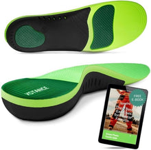 Load image into Gallery viewer, Arch Support Insoles for Flat Feet &amp; Overpronation - Lasts up to 24 Months