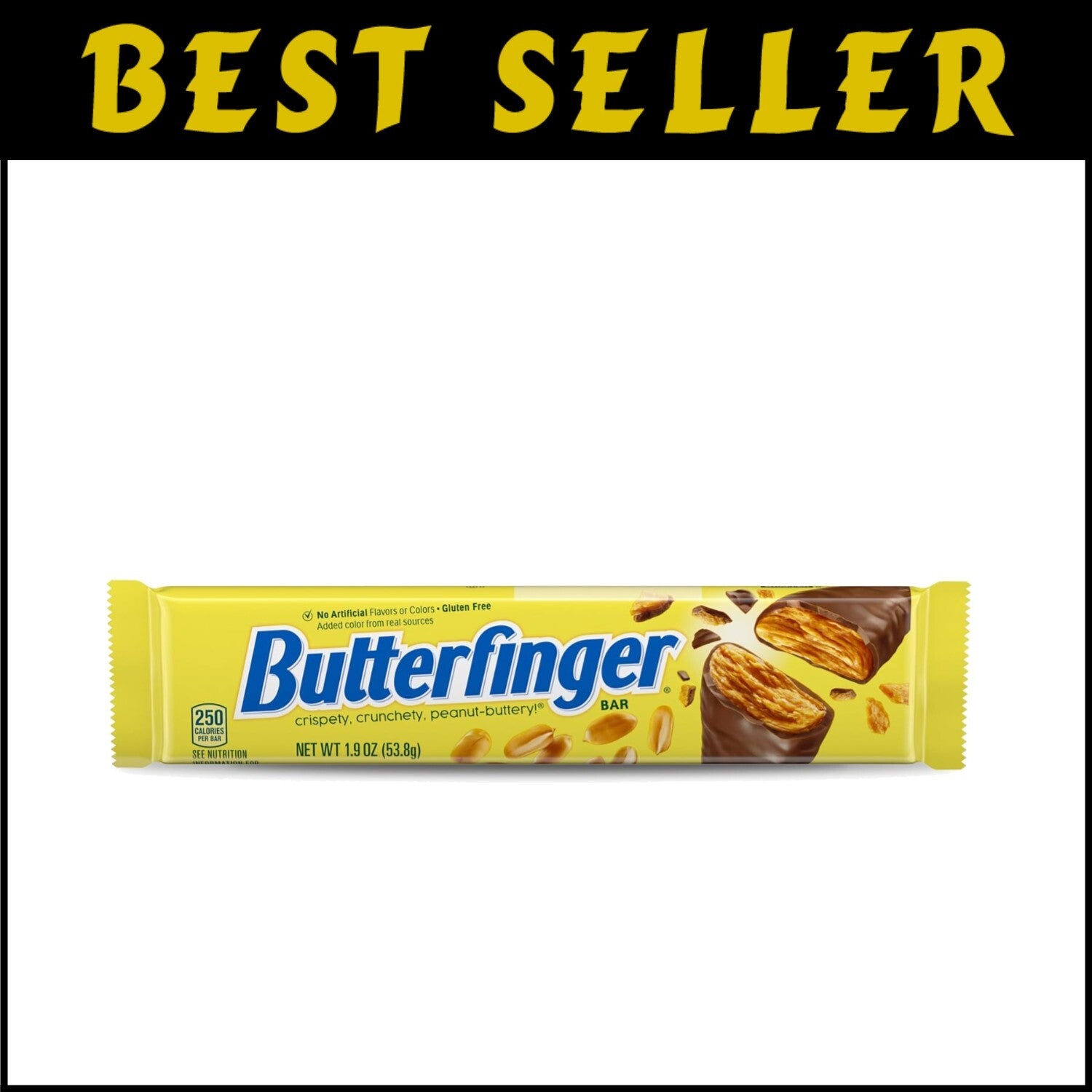 Individually Wrapped Chocolatey Peanut-Buttery Bars - Perfect for Sharing