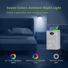 Load image into Gallery viewer, 75oz Ultra-Quiet Dehumidifier with 7 Colors LED, Perfect for Small Spaces