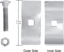 Load image into Gallery viewer, 20 Modern Rock-Solid Dog Kennel Panel Clamps - Weather-Resistant Steel