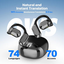 Load image into Gallery viewer, 3-in-1 Translation Earbuds: Real-Time Language Device with 144 Languages Support