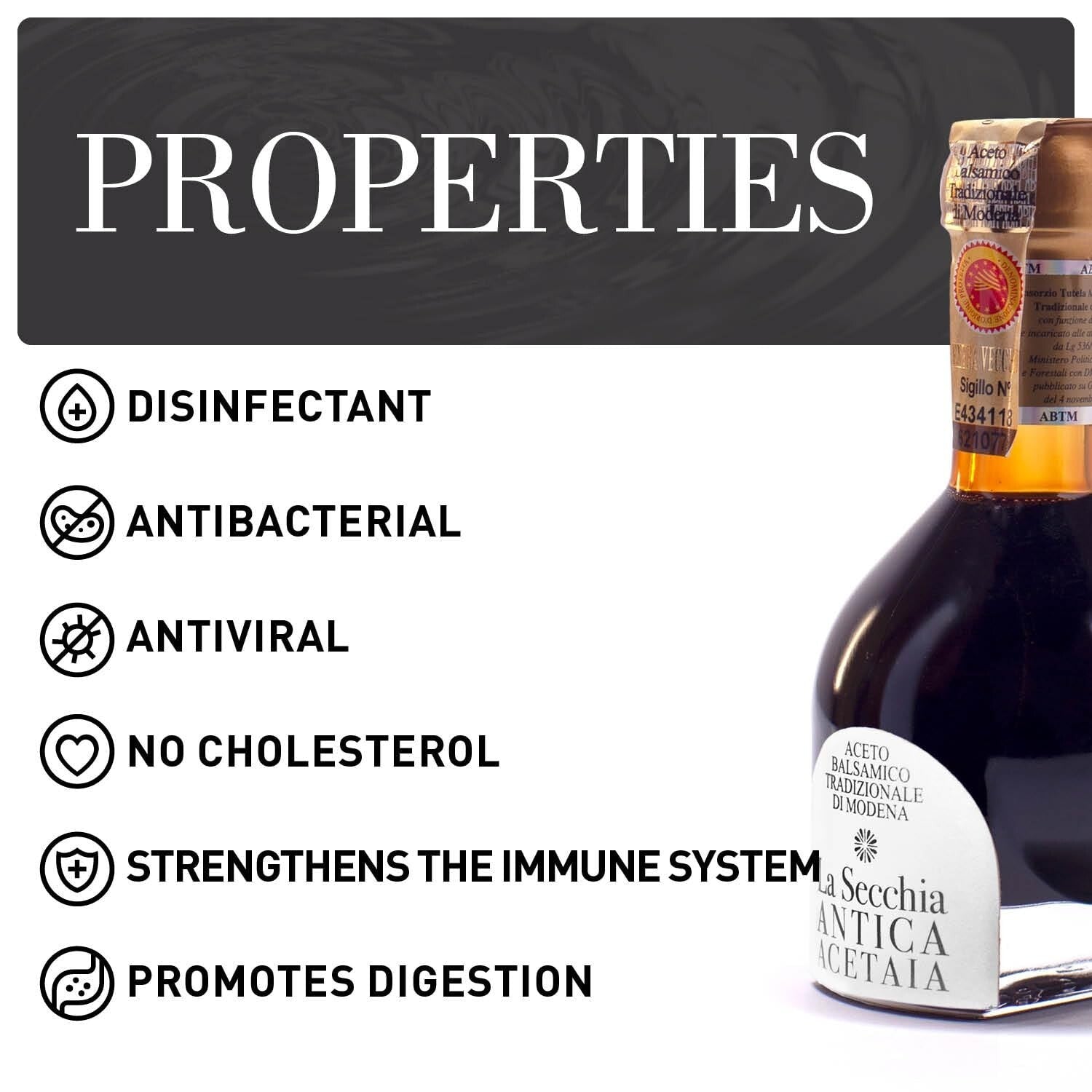 Limited Edition 60-Year Aged Balsamic Vinegar from Modena with Collector's Spout