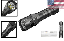 Load image into Gallery viewer, Lightweight Tactical Flashlight 4000 Lumens with LumenTac Organizer &amp; Holster