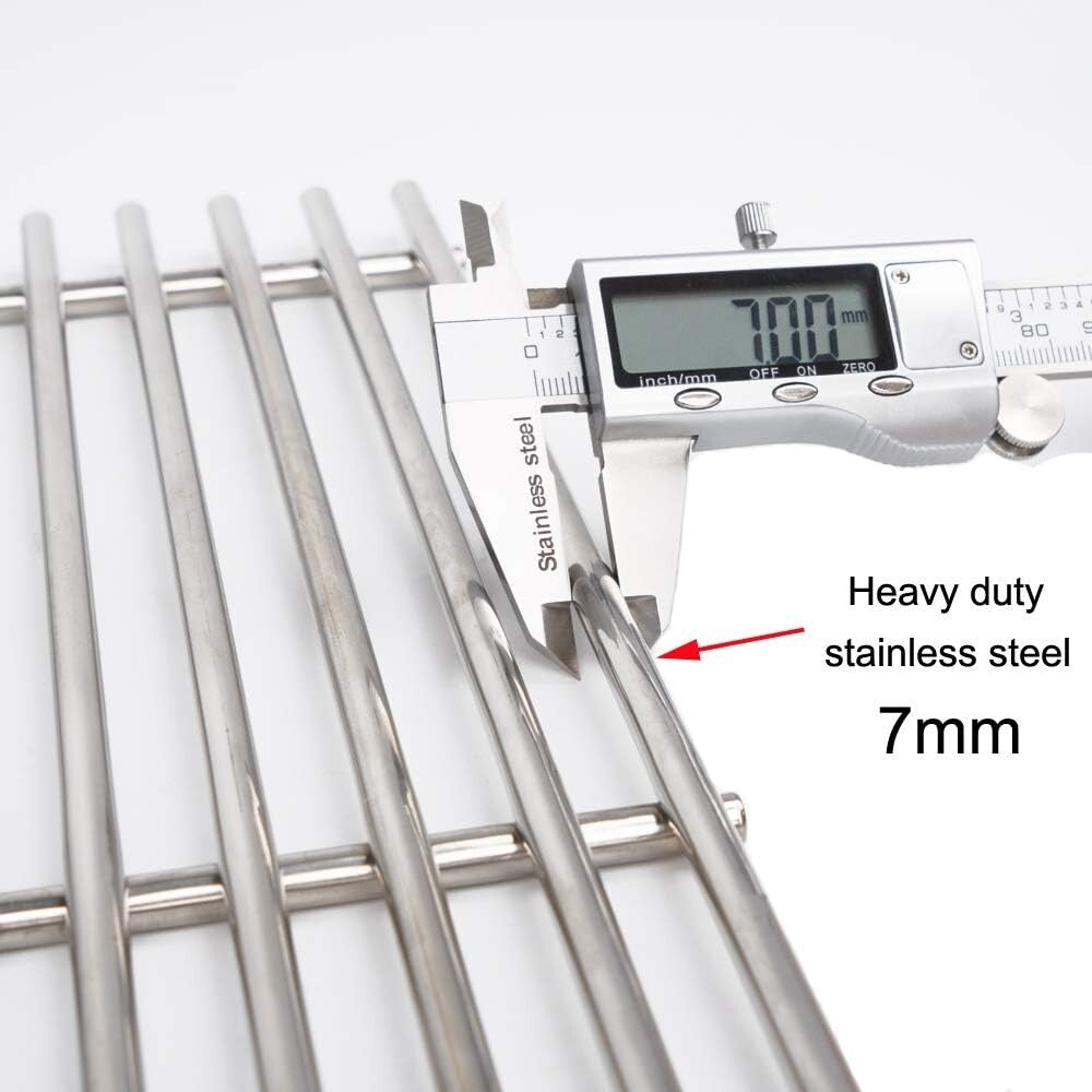 19.75" Stainless Steel Replacement Grates for Chargriller & King Griller Grills