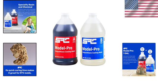 High Strength 1 Gallon Polyurethane Casting Kit - Ideal for Prototypes & Crafts