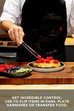 Load image into Gallery viewer, 12'' Stainless Steel Tongs with Micro-Teeth Grip for Precision Cooking