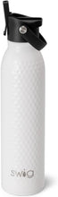 Load image into Gallery viewer, Travel-Friendly 20oz Stainless Steel Water Bottle with Spill-Proof Straw Cap