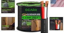 Load image into Gallery viewer, High-Quality 14AWG Multi-Strand Speaker Wire 250FT - Outdoor/Indoor Flexibility