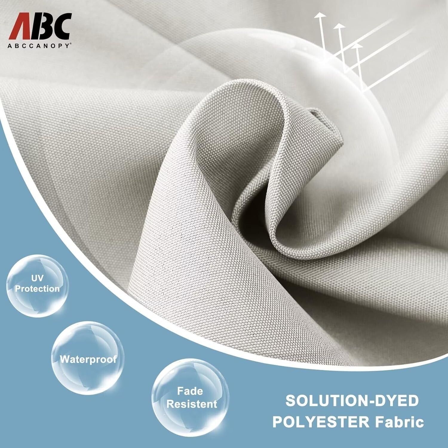 Versatile 9FT Solar Powered Patio Umbrella with 32 LED Lights for Outdoor Use