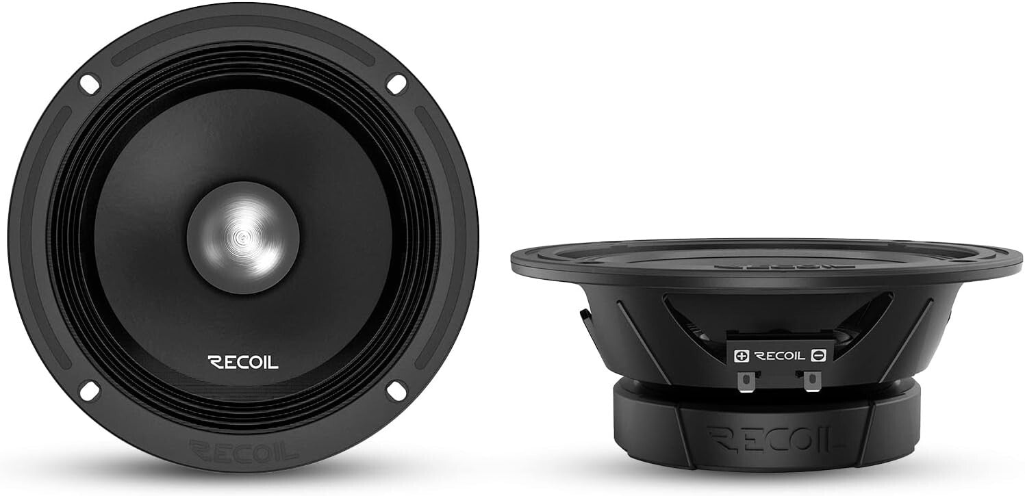 Dynamic 6.5-Inch Car Speakers Pair - 600W Max Output for Superior Sound Quality