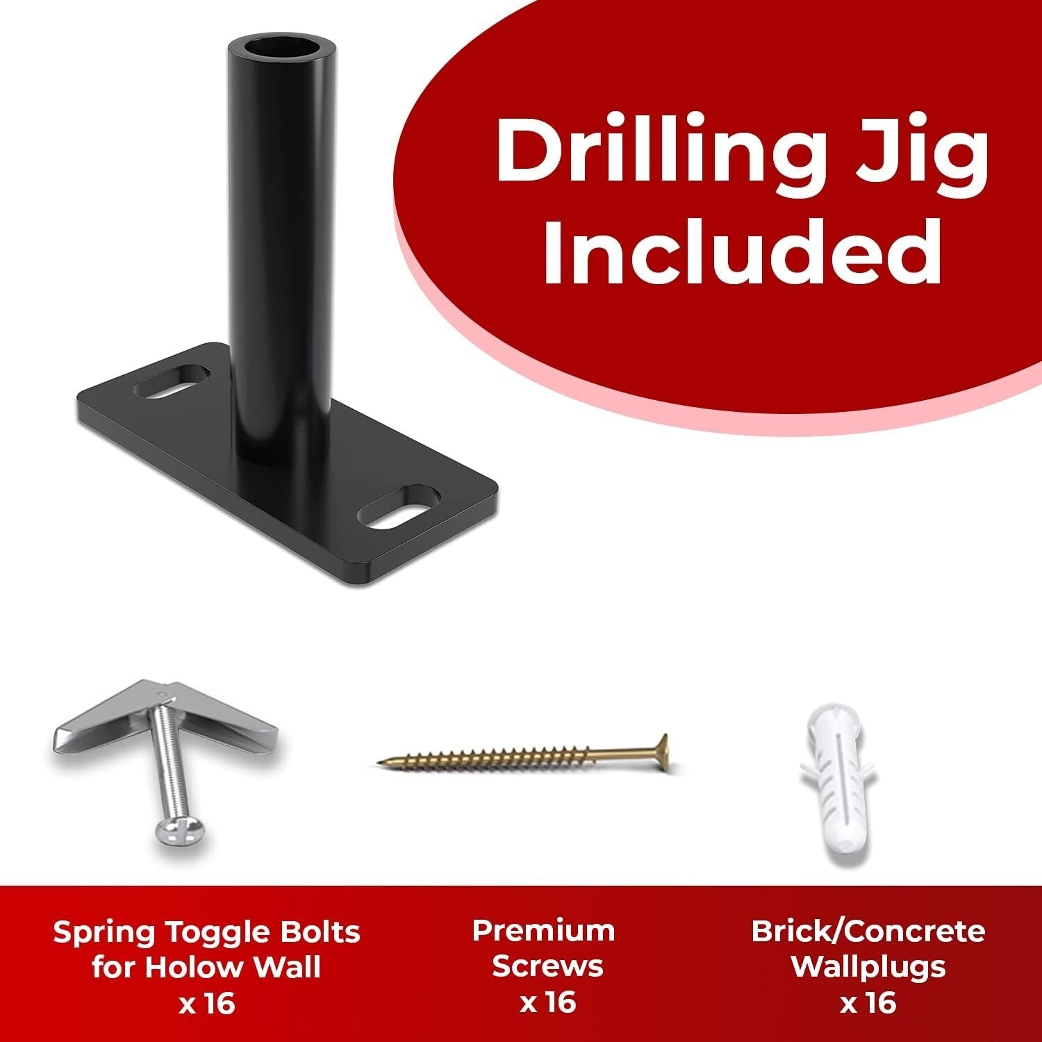 Versatile Floating Shelf Support Brackets - Hidden Hardware with Precision Jig