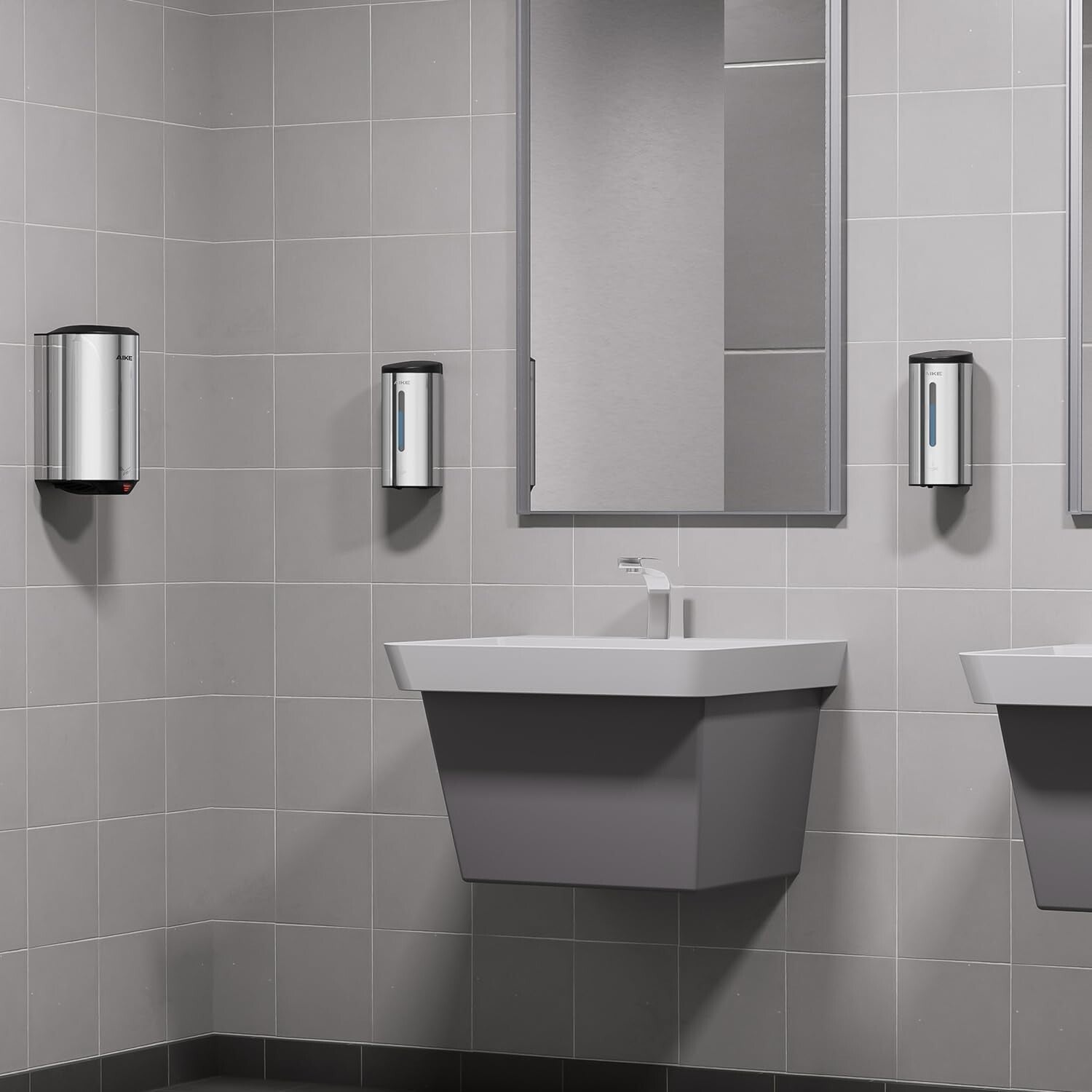 Premium 27oz Soap Dispenser with Infrared Motion Sensor - Stainless Steel Finish