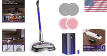 Load image into Gallery viewer, Multi-Surface Electric Mop with Detachable Battery &amp; Deep Cleaning LED Headlight