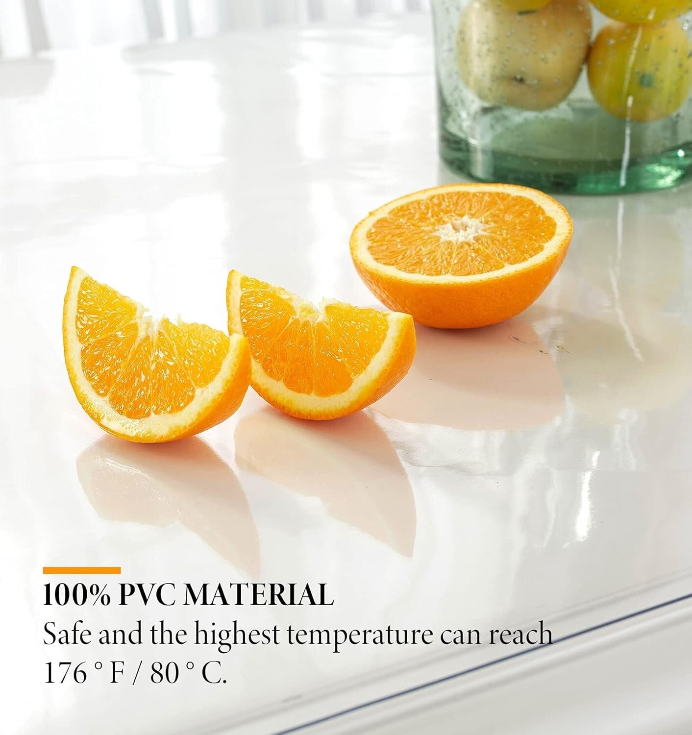 Crystal Clear 45" Round Table Protector - Heavy-Duty Protection for Any Surface