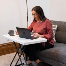 Load image into Gallery viewer, 30-Inch Foldable Laptop Table with Adjustable Height - Perfect for Any Occasion