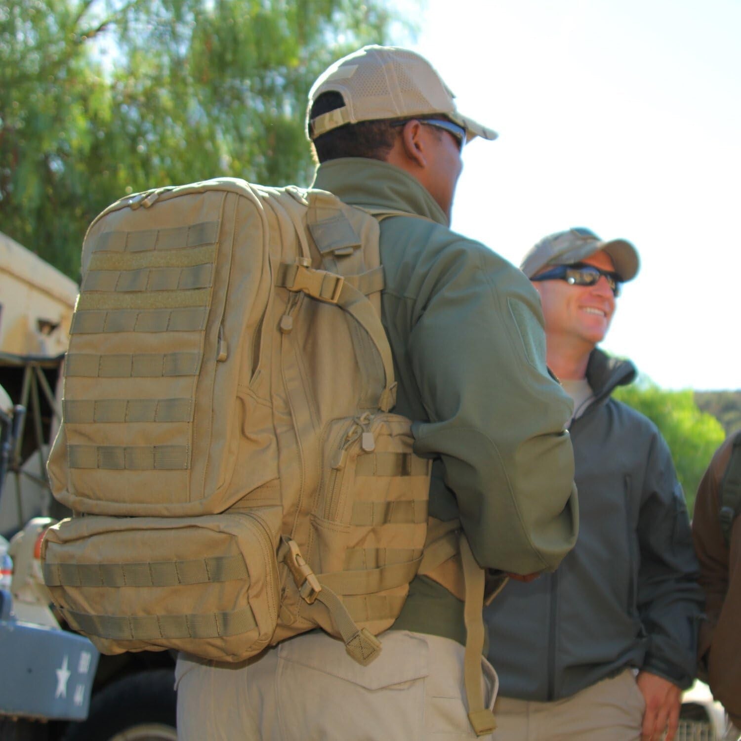 Durable 50L Tactical Assault Pack - Hydration-Compatible with Comfort Features