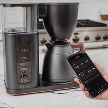 Load image into Gallery viewer, SCA Certified WiFi Drip Coffee Maker with 10-Cup Thermal Carafe in Matte Black