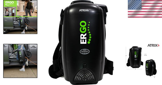 Ergonomic HEPA Filter Backpack Vacuum for Comprehensive Home and Commercial Use