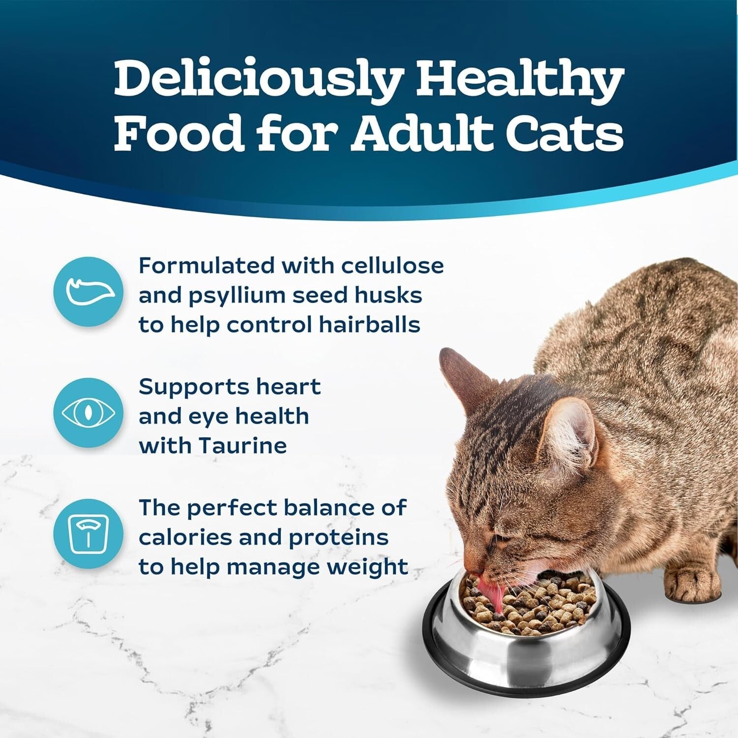Healthy 15-lb Chicken Recipe Cat Food for Weight Control & Active Cats