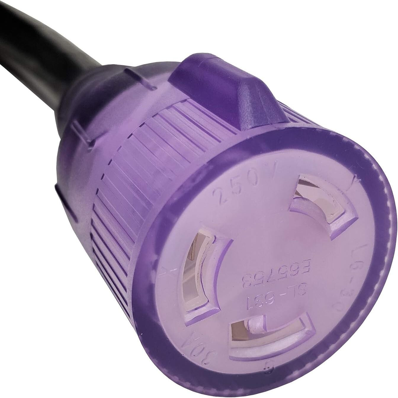 50FT NEMA L6-30 Heavy-Duty Extension Cord, Ideal for Generators and Equipment