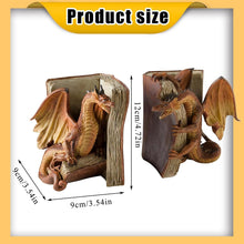 Load image into Gallery viewer, Gothic Dragon Bookends - Ideal Gift for Fantasy Aficionados and Collectors