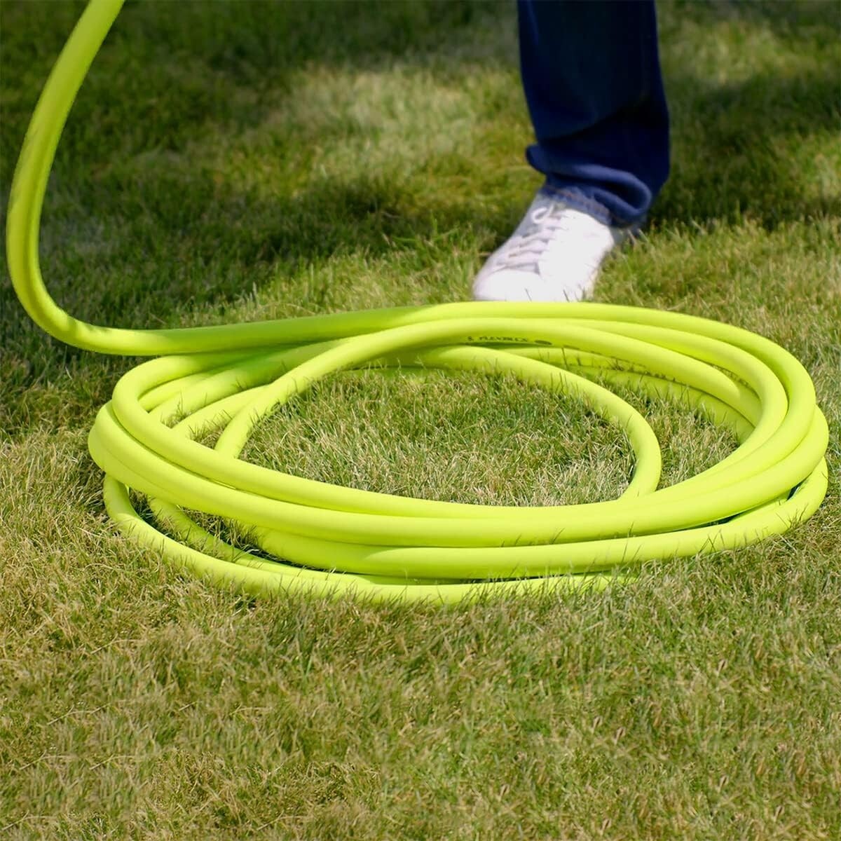 Premium 100 ft. Garden Hose - Crush-Resistant & Kink-Free Design in ZillaGreen