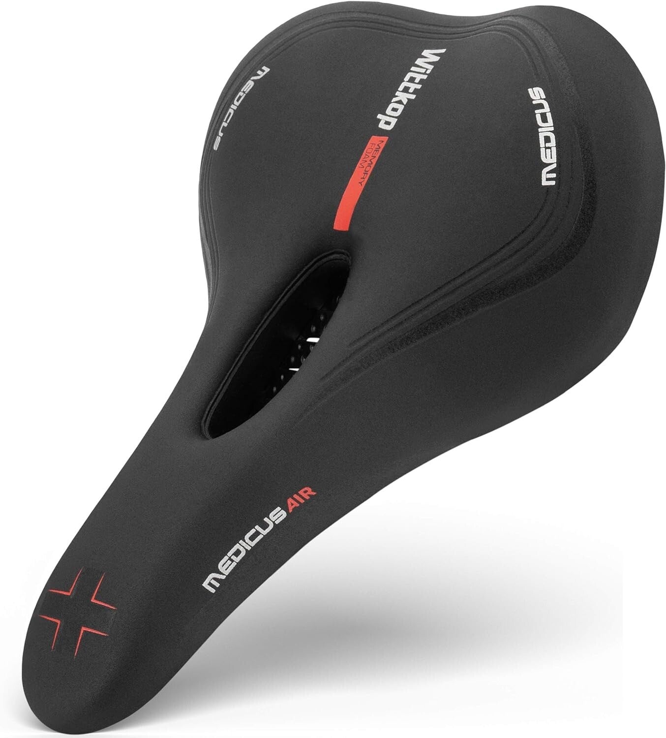 Comfortable Bike Saddle - Ergonomic Design for Long Rides, Lightweight & Durable