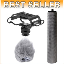 Load image into Gallery viewer, Handy Portable Recorder Kit with Windscreen &amp; Shock Mount - Essential Audio Gear