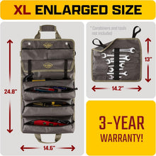 Load image into Gallery viewer, Versatile Tool Roll Organizer - Heavy-Duty Storage for Automotive &amp; Marine Needs