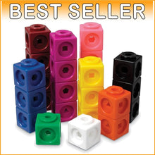 Load image into Gallery viewer, MathLink Cubes Set of 1000 - Enhance Early Math Skills &amp; Spatial Recognition