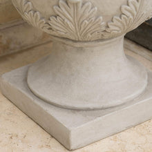 Load image into Gallery viewer, Weather-Resistant 20" Moroccan Stone Planter Urn for Traditional Garden Elegance