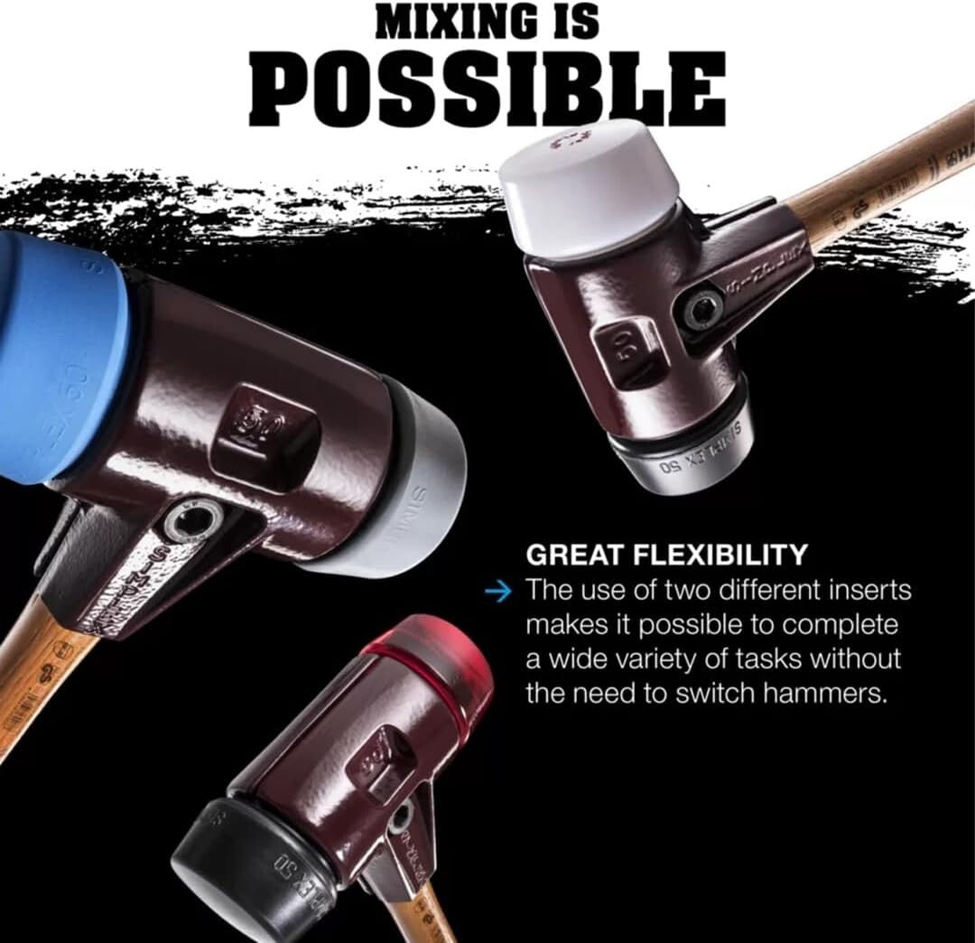 AR Simplex 22 oz Soft-Face Mallet for Professionals - Rugged & Reliable