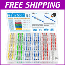 Load image into Gallery viewer, Versatile 800PCS Solder Seal Wire Connectors - Perfect for Marine &amp; Truck Use
