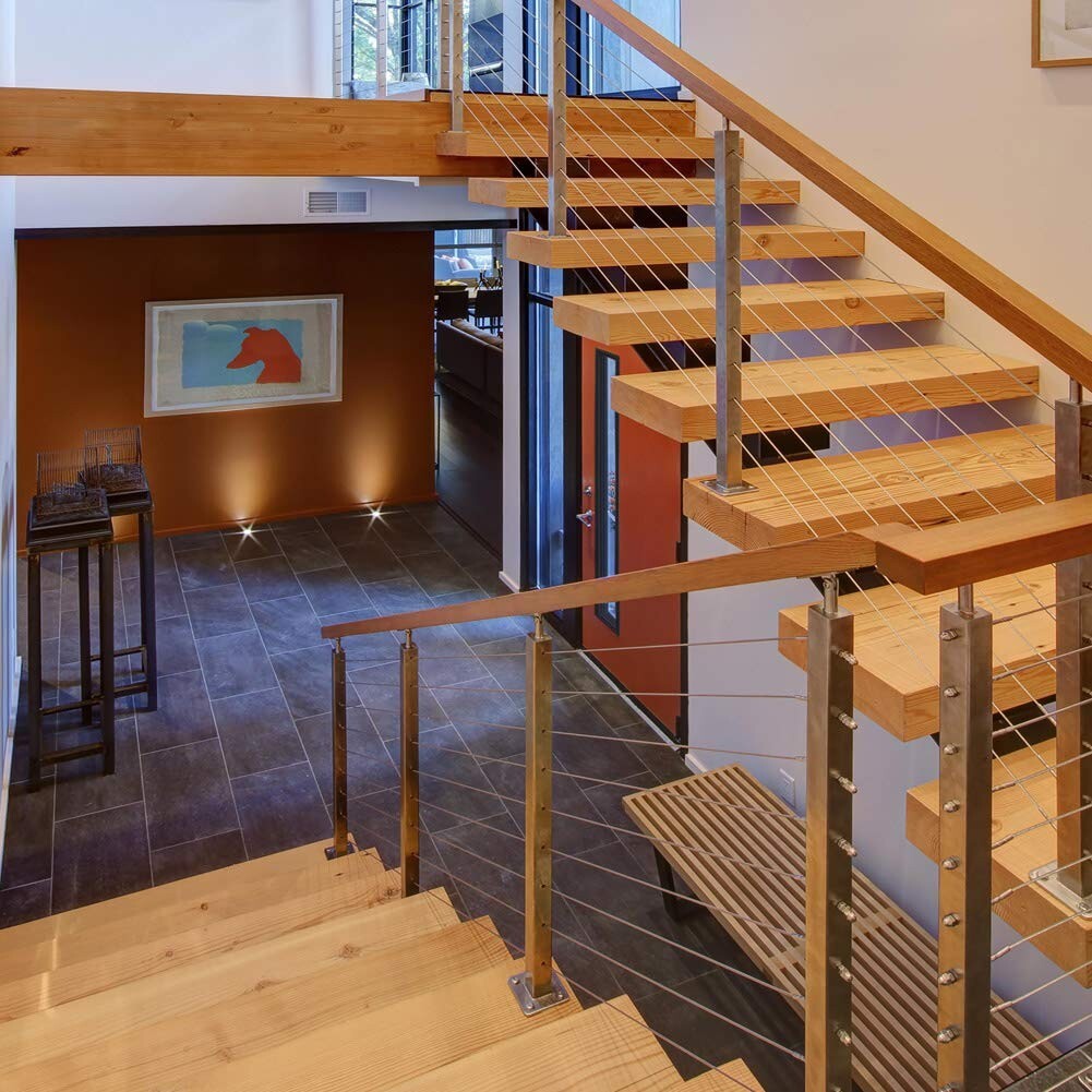 Heavy-Duty 1/8" Stainless Steel Cable - 1000FT for Durable Railing Solutions