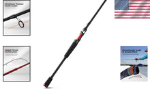 Load image into Gallery viewer, Lightweight IM6 Carbon Spinning Rod - 7'0" Medium Heavy for Sensitive Casting